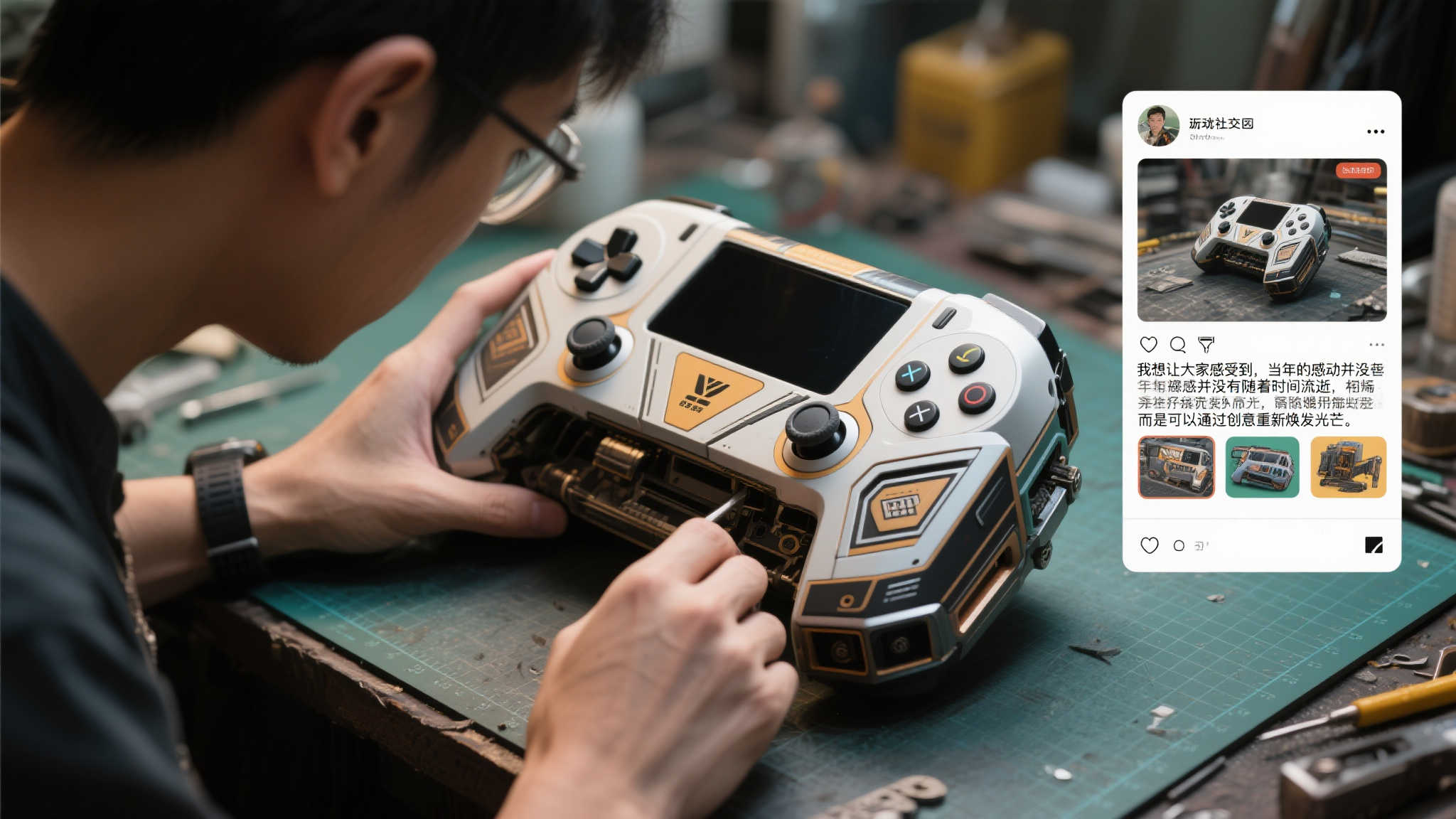 狂热玩家自制PS5致敬PS2:复古情怀与细节完美再现! 狂热玩家自制PS5致敬PS2:复古情怀与细节完美再现!