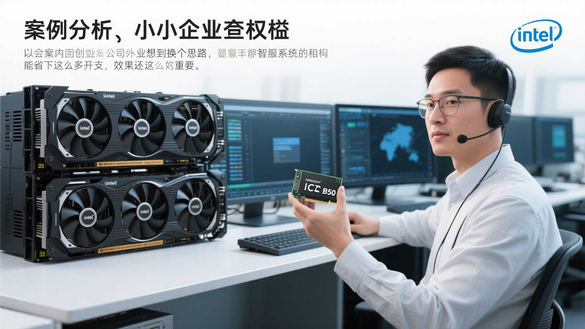 AI时代选谁?Intel I卡B50发布,挑战英伟达霸主地位! AI时代选谁?Intel I卡B50发布,挑战英伟达霸主地位!